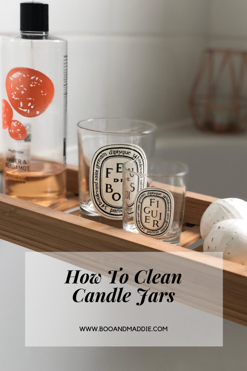 How To Clean Candle Jars Boo & Maddie