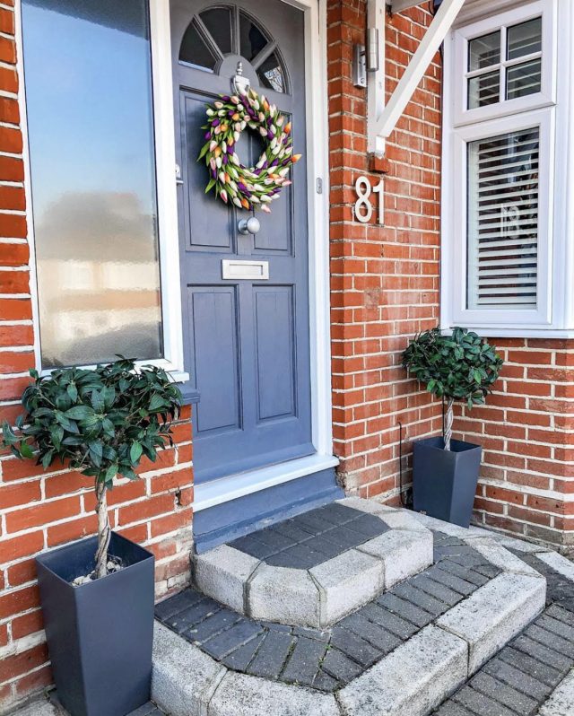 6 Ideas For A Front Door Makeover And My Dream Door Boo & Maddie