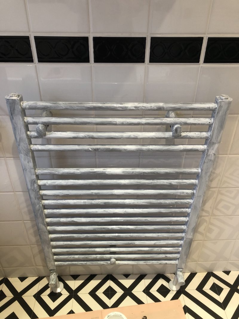 DIY In A Day: Painting A Towel Rail - Boo & Maddie